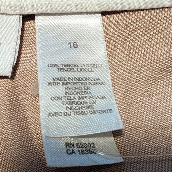 Liz Claiborne Wide Leg High Waisted Pants - Size 16 - EUC - Picture 3 of 4